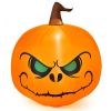 4 Feet Halloween Inflatable Pumpkin with Build-in LED Light