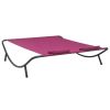 Patio Lounge Bed Fabric Pink