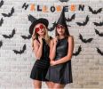 37pcs Halloween Photo Booth Props Kit Halloween Party Decorations