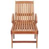 Sun Loungers 2 pcs Solid Teak Wood