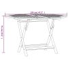 Folding Patio Table âˆšÃ² 47.2"x29.5" Solid Wood Teak