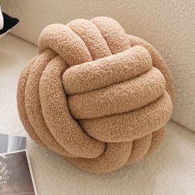 Nordic Ins Puff Balls Pillow Sofa Cushion (Option: Puff Ball-Without Core)