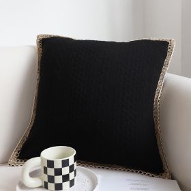 Bohemian Line Tufting Pillow Cover Simple Prismatic (Option: 1 Style-45 X45cm Without Core)