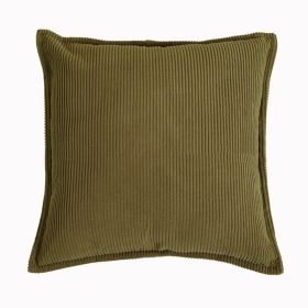 High-end Solid Color Pillow Sofa Living Room Cushions (Option: Turmeric Curry-35x55cm Throw Pillow Cover)