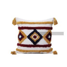 Bohemian Pillow Living Room Sofa Cushion (Option: 45x45cm-Without Core)