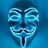 Halloween Led Hacker Mask V Vendetta Mask Adult Glowing Cosplay Mask