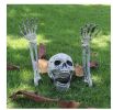 Halloween Decor Realistic Skull Hand Bone Skull Props Skull Ornaments