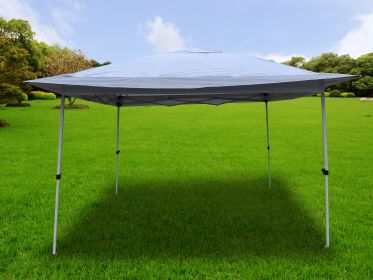 12 Ft. W x 12Ft. D x 6.7ft Pop-Up Gazebo Tent Outdoor Canopy Gazebos with Strong Steel Frame Storage Bag (Color: as Pic)