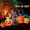 Halloween Festives Inflatable Spoof Ghost Yard Decoration With LED Lights