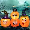 Halloween Festives Inflatable Spoof Ghost Yard Decoration With LED Lights