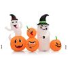 Halloween Festives Inflatable Spoof Ghost Yard Decoration With LED Lights