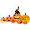 Halloween Festivr Inflatable  With LED Lights Spoof Ghost Yard Decoration