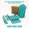 TALE Folding Adirondack Chair with Pullout Ottoman with Cup Holder;  Oversized;  Poly Lumber;   for Patio Deck Garden;  Backyard Furniture;  Easy to I