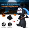 Halloween Festivr Inflatable  With LED Lights Spoof Ghost Yard Decoration