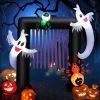 Halloween Outdoor Spoof Tree Monster Ghost Blow Up Yard Decoration W/ Built-In Led Lights