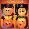 Halloween Festives Inflatable Spoof Ghost Yard Decoration With LED Lights