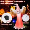 Holiday Backyard Decor Halloween Inflatable Horror Ghost  W/LED Lights