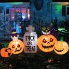 Halloween Festives Inflatable Spoof Ghost Yard Decoration With LED Lights