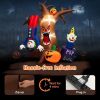 Halloween Festives Inflatable Spoof Ghost Yard Decoration With LED Lights