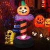 Holiday Backyard Decor Halloween Inflatable Horror Ghost  W/LED Lights