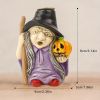 1pc,Vintage Style Doll Cone Incense Burner - Smoke Coming Out of Eyes and Corners of Mouth - Perfect for Yoga Room, Halloween Theme Party Decor, and G