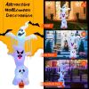 Holiday Backyard Decor Halloween Inflatable Horror Ghost  W/LED Lights