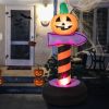 Holiday Backyard Decor Halloween Inflatable Horror Ghost  W/LED Lights