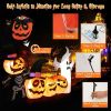 Halloween Festives Inflatable Spoof Ghost Yard Decoration With LED Lights