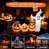 Halloween Festives Inflatable Spoof Ghost Yard Decoration With LED Lights