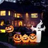 Halloween Festives Inflatable Spoof Ghost Yard Decoration With LED Lights