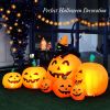 Halloween Festivr Inflatable  With LED Lights Spoof Ghost Yard Decoration