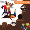 Halloween Festives Inflatable Spoof Ghost Yard Decoration With LED Lights