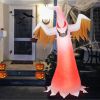 Holiday Backyard Decor Halloween Inflatable Horror Ghost  W/LED Lights