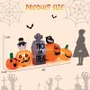 Halloween Festives Inflatable Spoof Ghost Yard Decoration With LED Lights