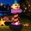 Holiday Backyard Decor Halloween Inflatable Horror Ghost  W/LED Lights