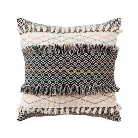 Bohemian Style Bed & Breakfast Couch Pillow Bedside Cushion (Option: CCC75 50X50cm)