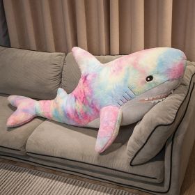 Cartoon Colorful Shark Plush Toy (Option: Shark-120cm)